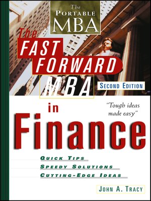 cover image of The Fast Forward MBA in Finance